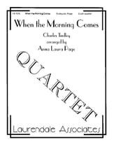 When the Morning Comes Handbell sheet music cover
